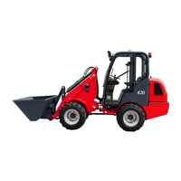 Ce Approved Mini Loader 4 Drive Wheel Loader With Quick Hitch